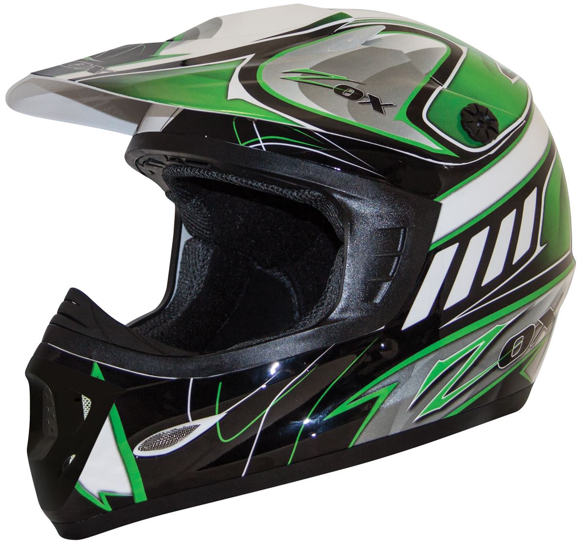 Zox Rush JR Off Road MX Dirt Bike Helmet Kids Youth Children SL eBay