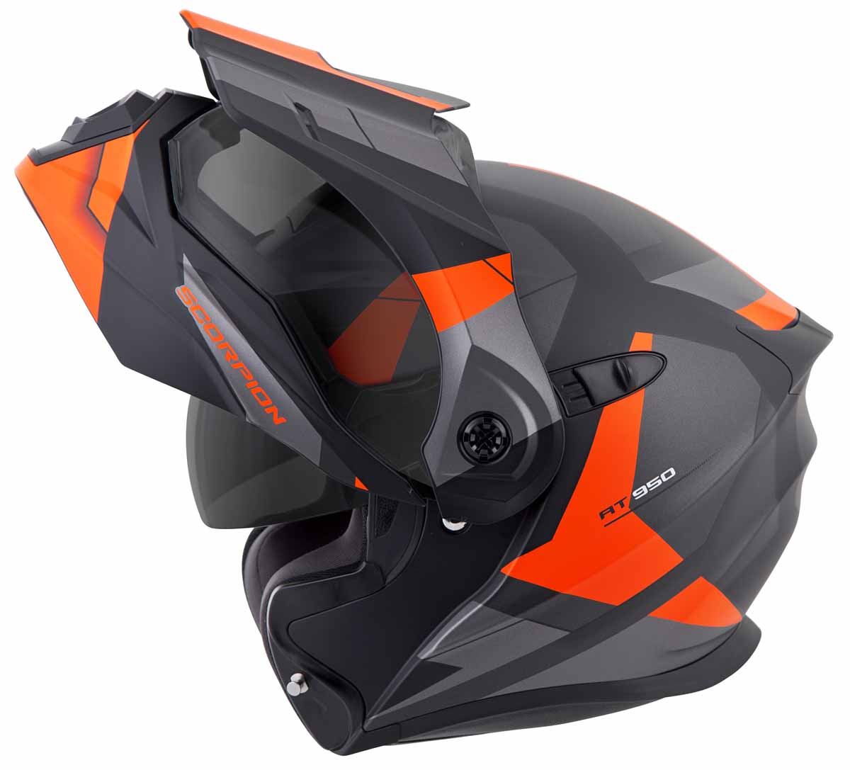 Scorpion EXOAT950 FlipUp Modular Adventure Touring Helmet DOT Approved