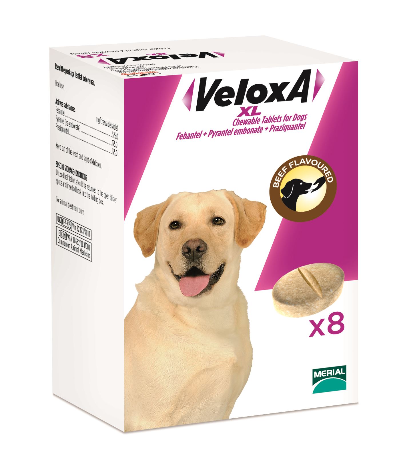Veloxa Chewable Worming Tablets for Dogs All Sizes available eBay