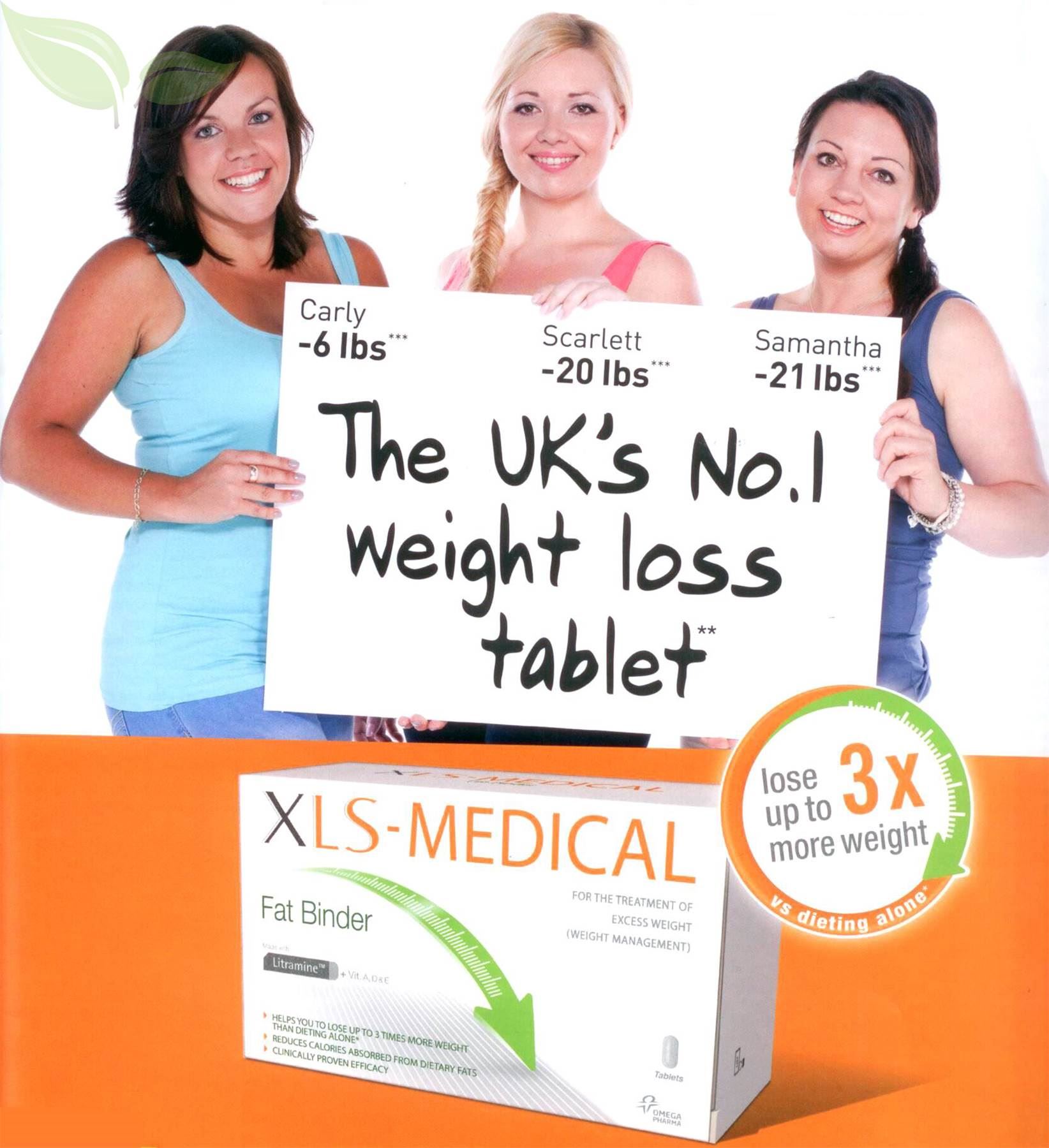 XLS Medical Fat Binder The UK's 1 Weight Loss tablet (previously
