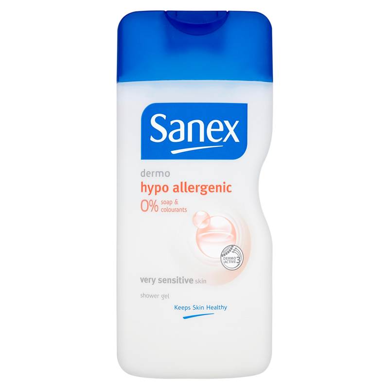 Sanex Dermo Hypo Allergenic Very Sensitive Skin Shower Gel 500ml eBay