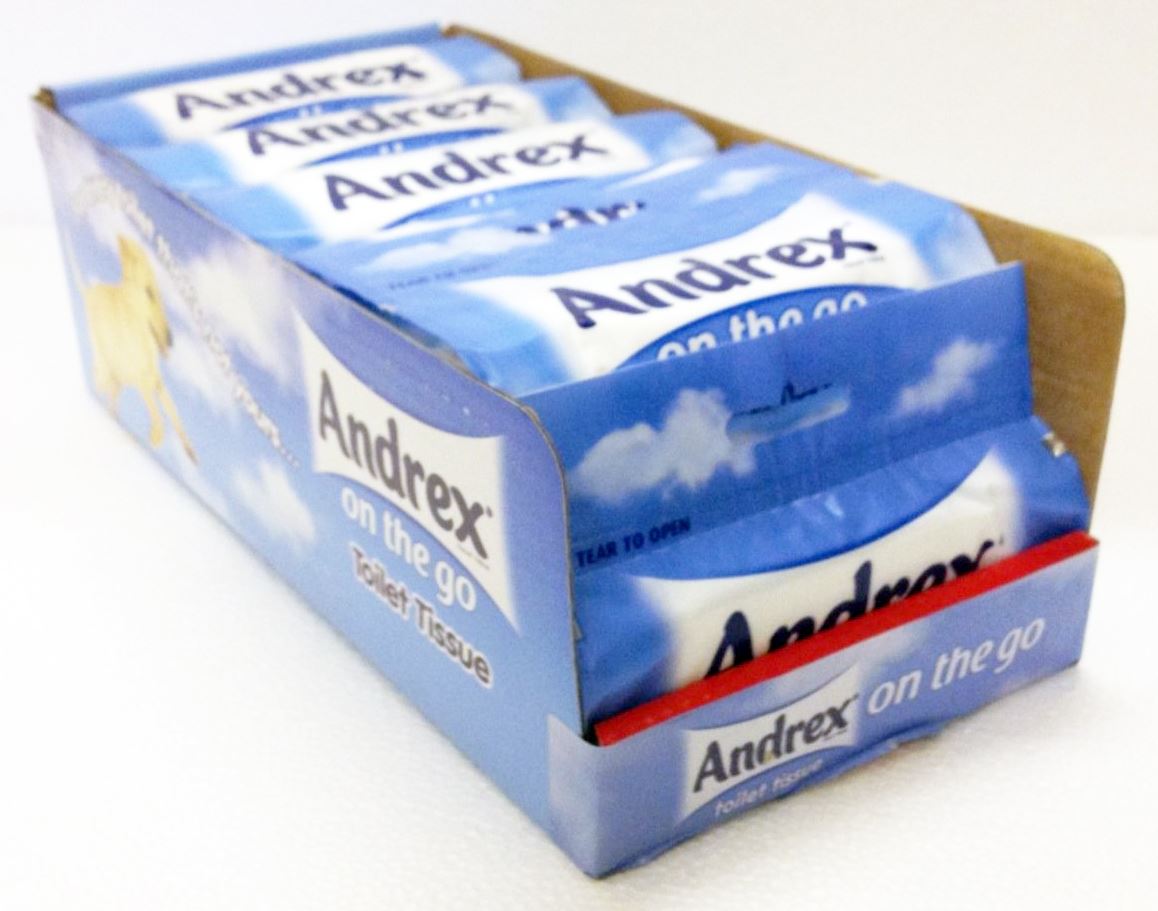 12 Rolls x Andrex On the Go Toilet Tissue eBay