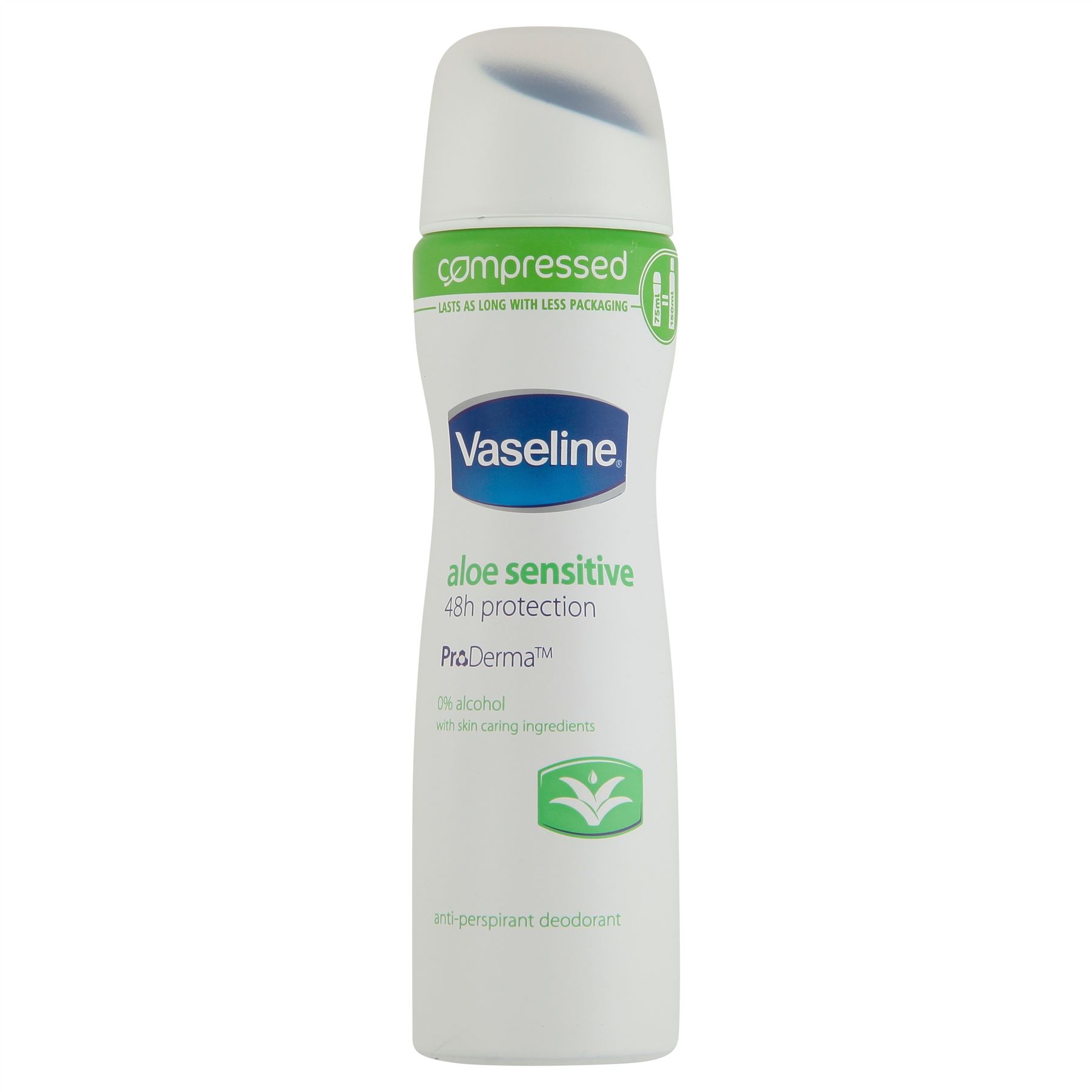 Vaseline Compressed Aloe Sensitive 48h Protection AntiPerspirant