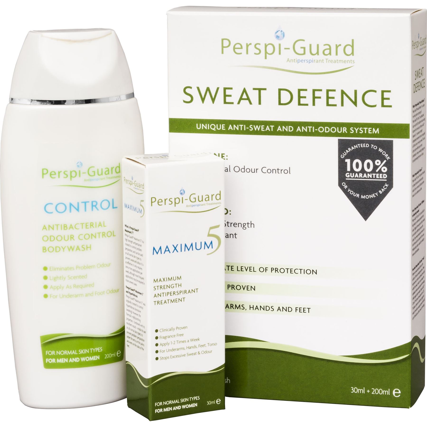 PerspiGuard Maximum 5 Max Strength Antiperspirant treatment Full