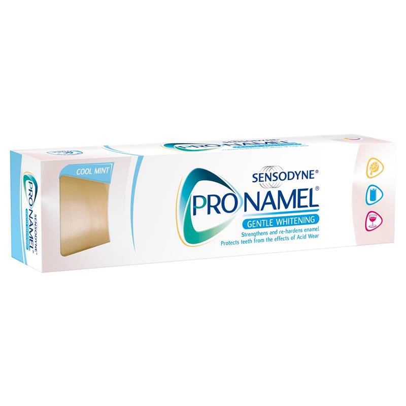 Sensodyne Pronamel Gentle Whitening Fluoride Toothpaste Cool Mint 75ml