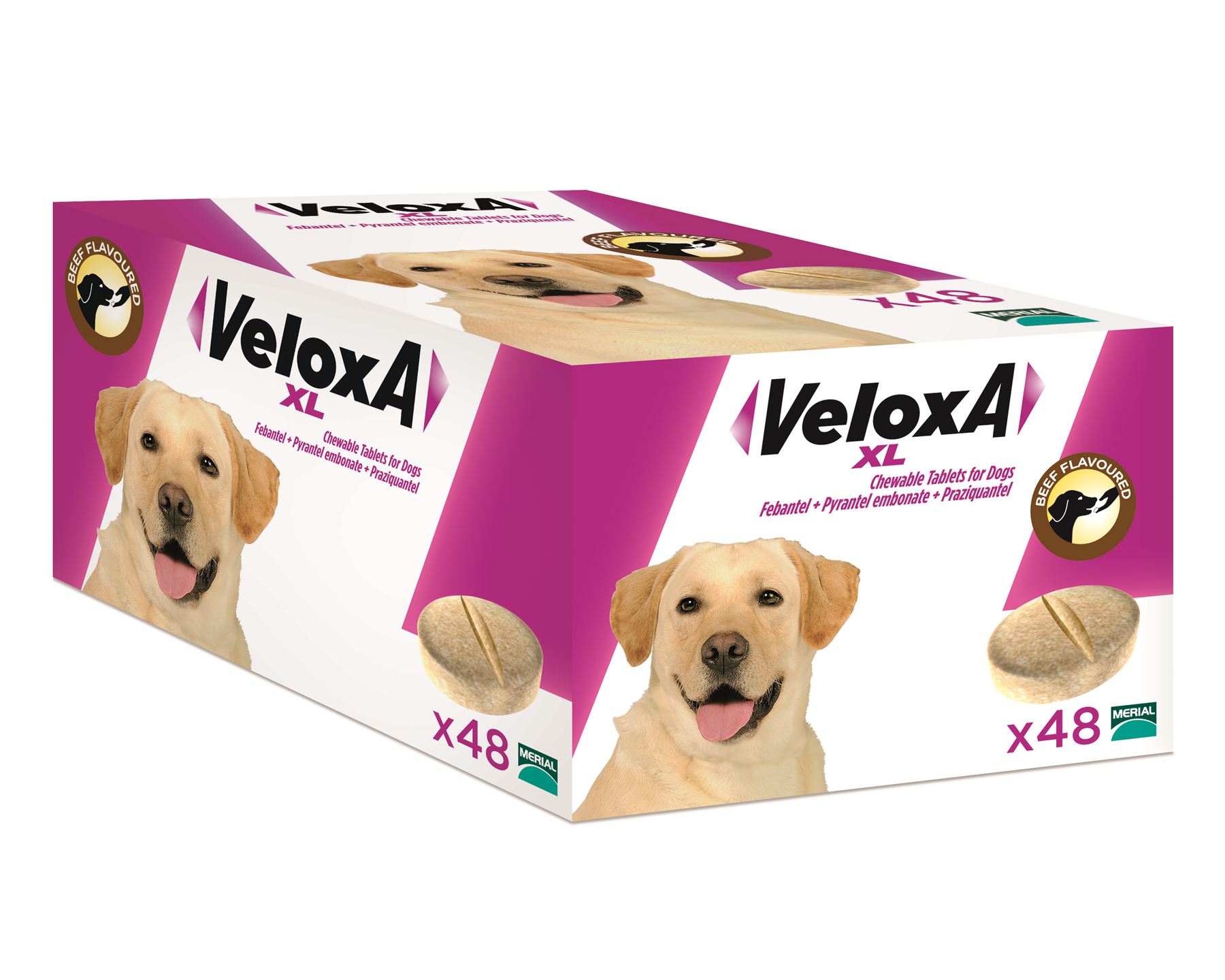 Veloxa Chewable Worming Tablets for Dogs All Sizes available eBay