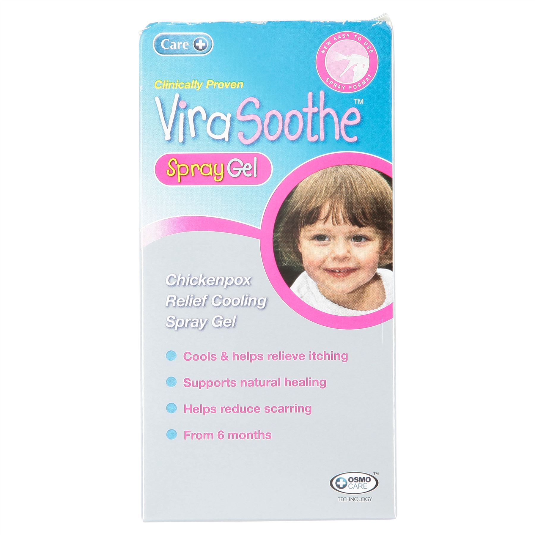 Care ViraSoothe Chickenpox Relief Cooling Spray Gel 60ml eBay