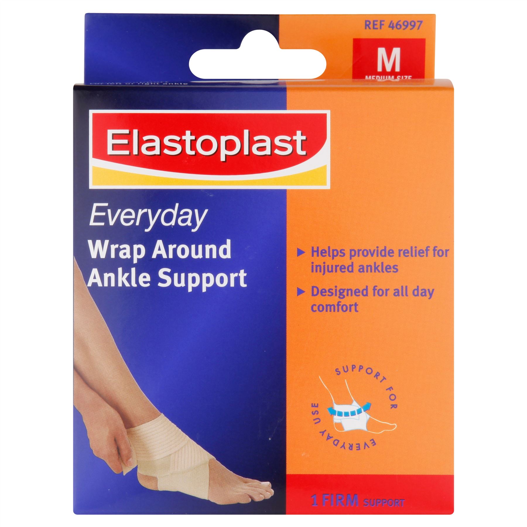 Elastoplast® Everyday Wrap Around Ankle Support Firm Support Medium