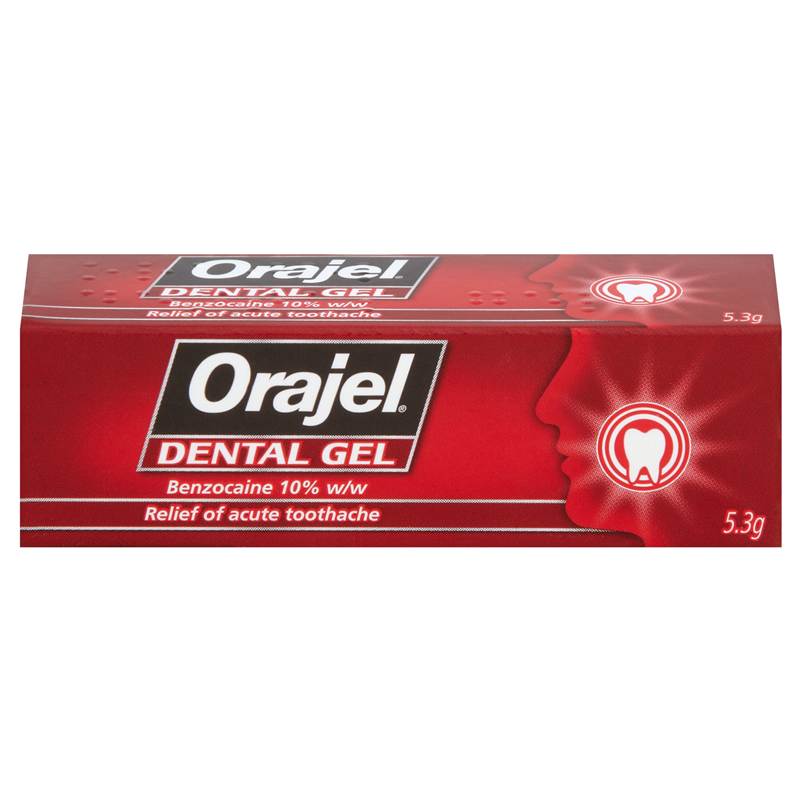Orajel Rapid relief from Toothache and Mouth Ulcers