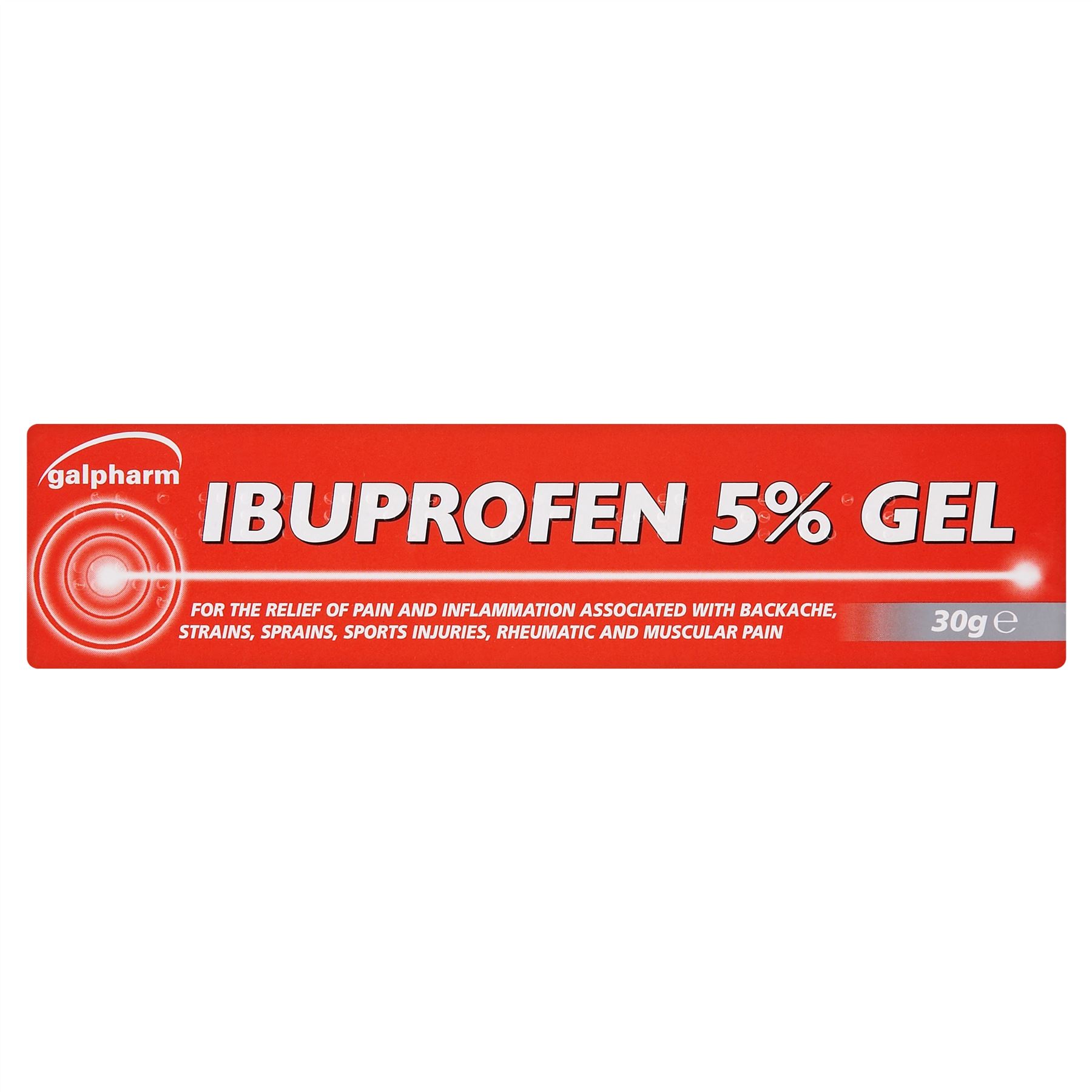 Galpharm Ibuprofen 5 Gel 30g eBay