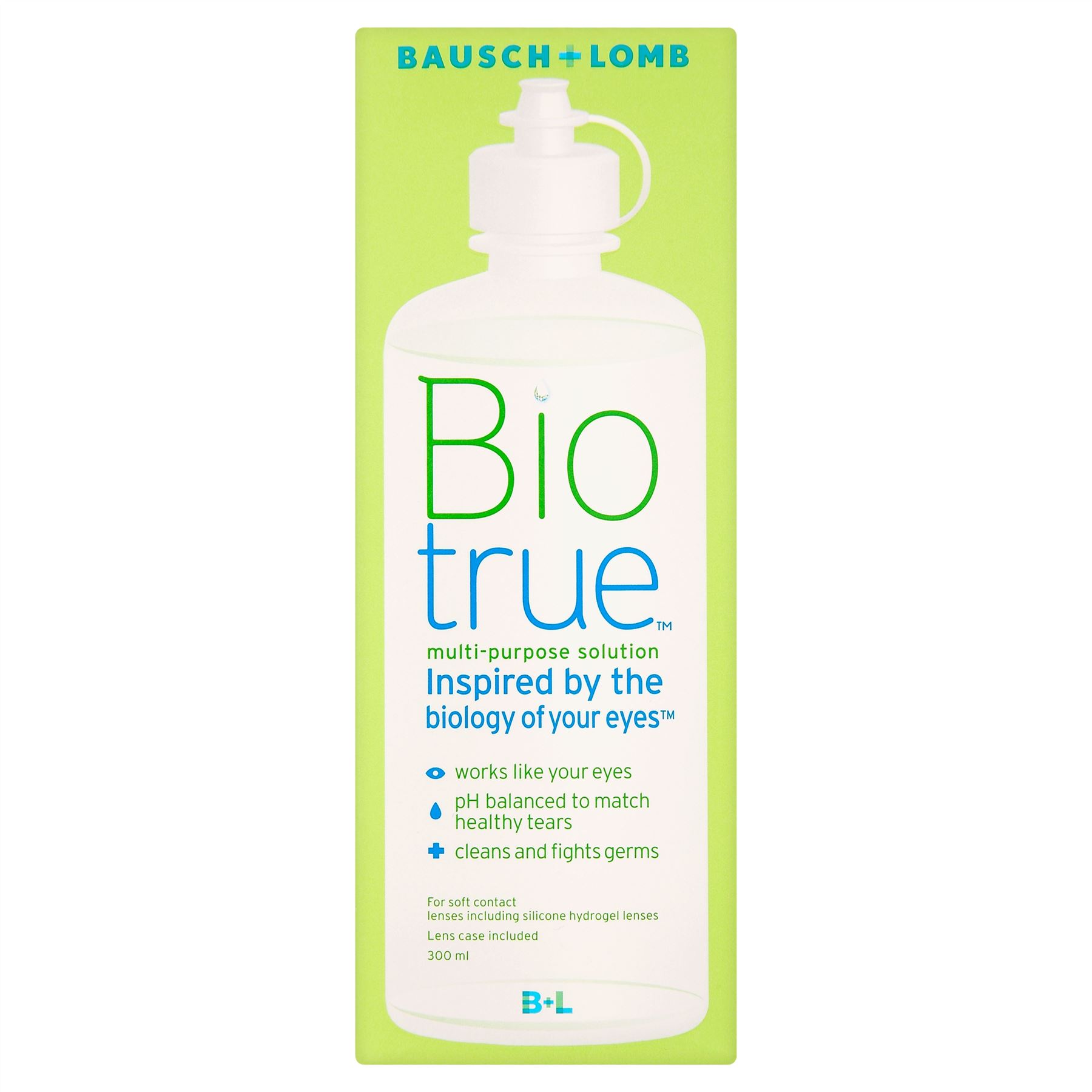 Bausch & Lomb Biotrue MultiPurpose Contact Lens Solution 300ml eBay