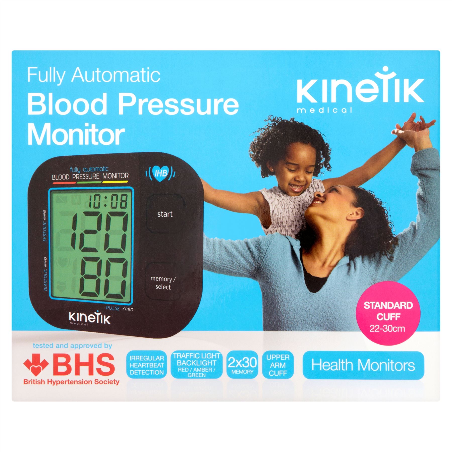 Medical Fully Automatic Blood Pressure Monitor BPM1KTL