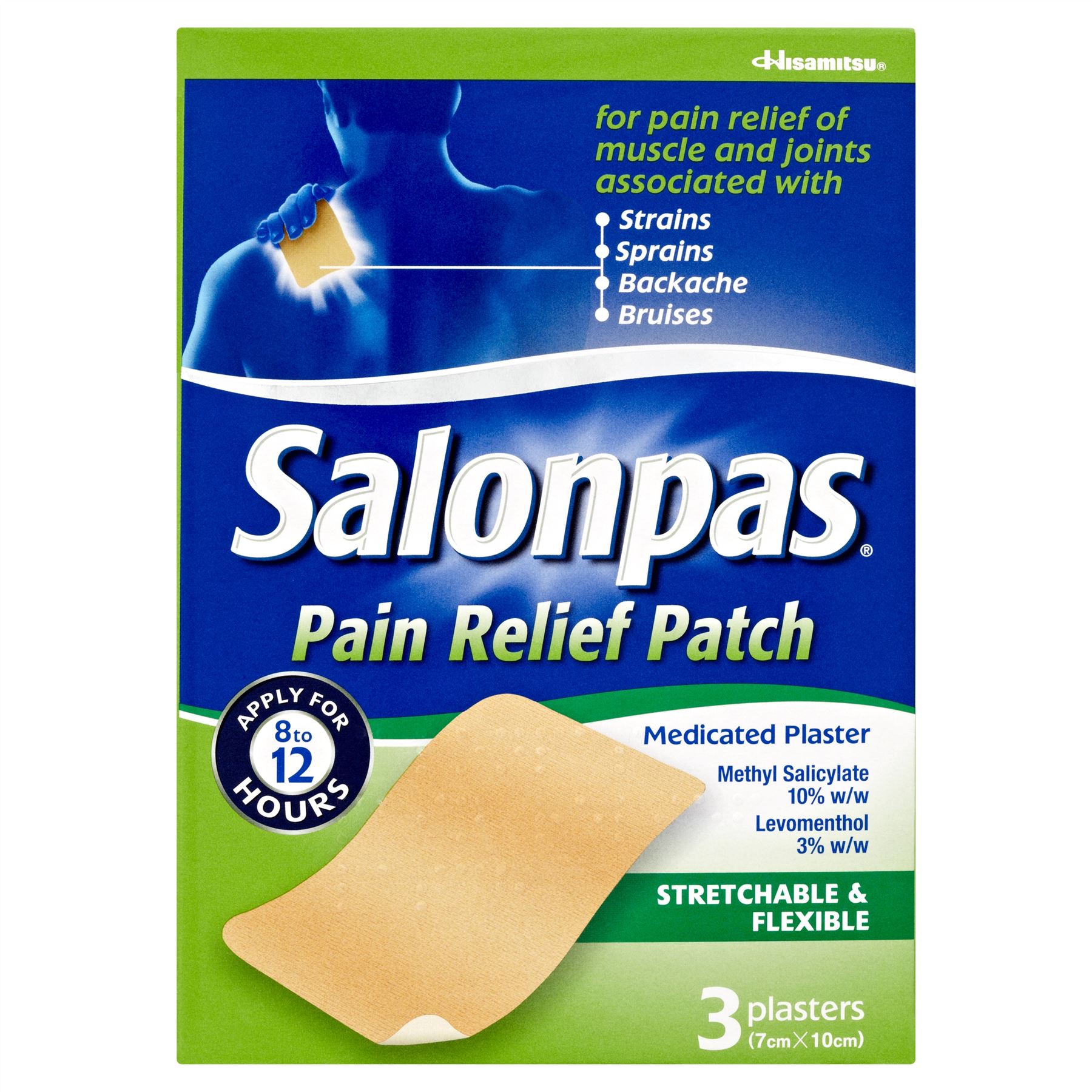 Salonpas Pain Relief Patches 3 & 5 Pack eBay
