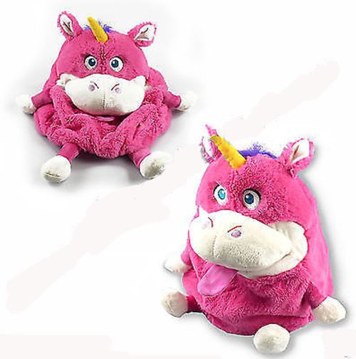 New Children Big Mouth Animal Tummy Cushion Pillow Soft Cuddle Toys Bag