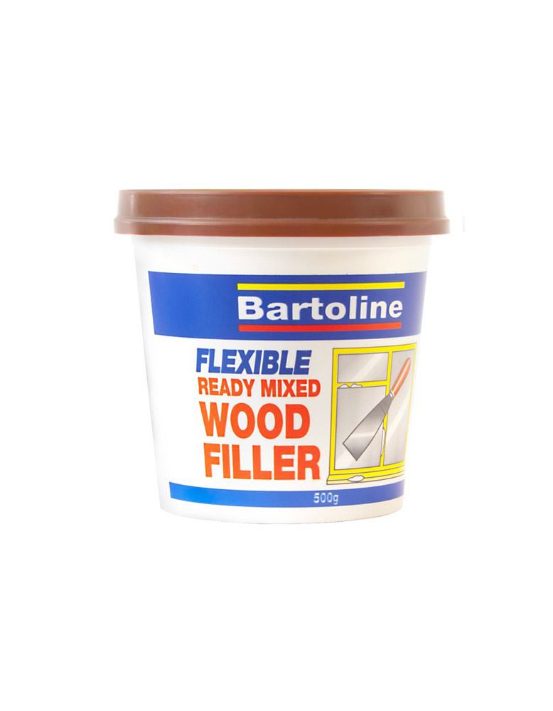 Bartoline Wood Filler 500g Brown White Flexible Ready Bartoline Wood Filler 500g Brown White Flexible Ready