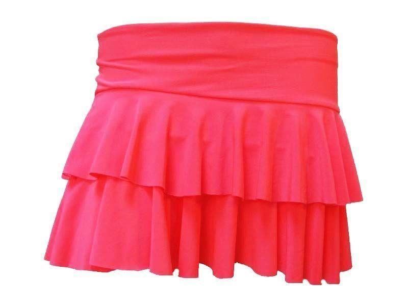 Rara Skirt Neon Mini Skirt Sexy Ra Ra Dance Party Casual Club Wear Soft