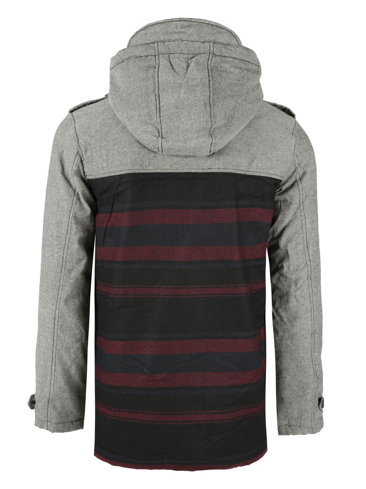 mens padded coat with hood