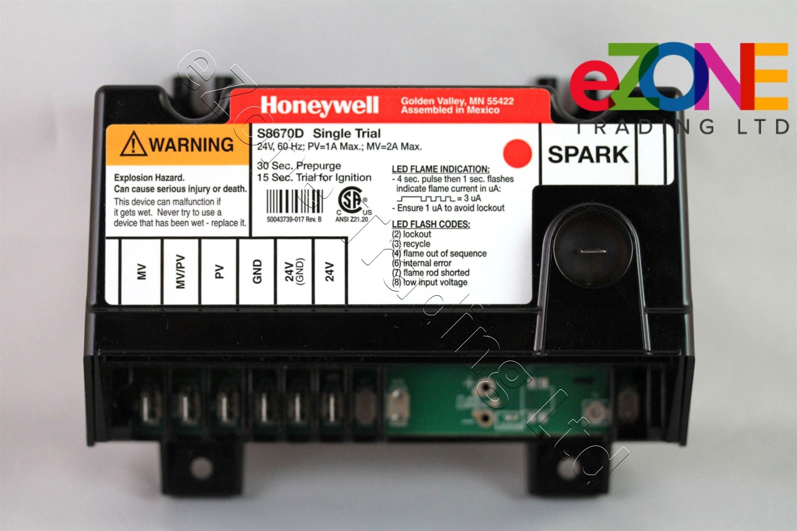 Honeywell Ignition Control for Lincoln 1000 Series Pizza Ovens eBay