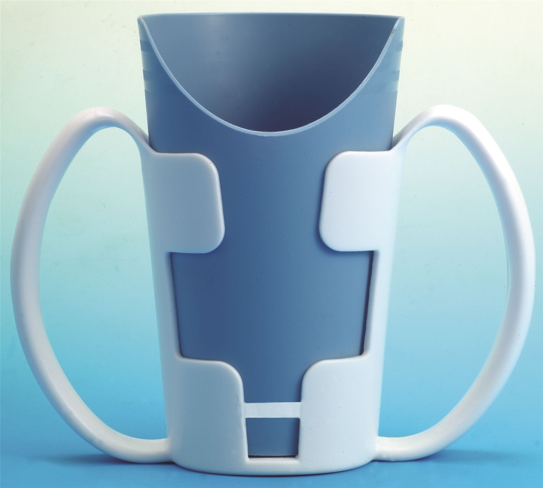 Beaker Holder With 2 Handles for Beaker Nose Cut Out Type Beaker Disability Aid eBay