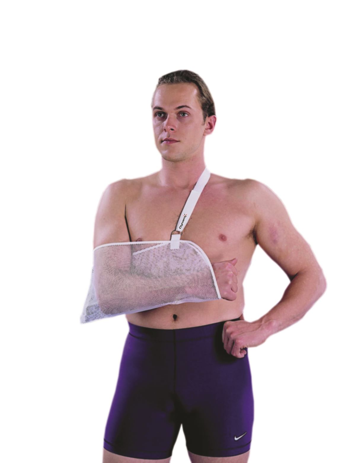 Arm Sling Net Type Sl01 Adjustable Shoulder Cradle Support Broken Bone