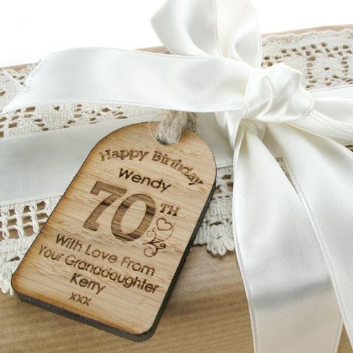 unusual 70th birthday gifts for her