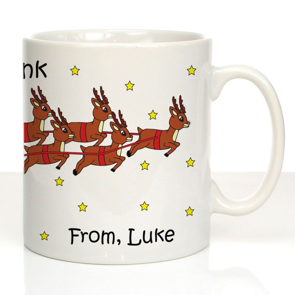 personalised santas drink mug christmas eve childrens xmas personalised santas drink mug christmas eve childrens xmas