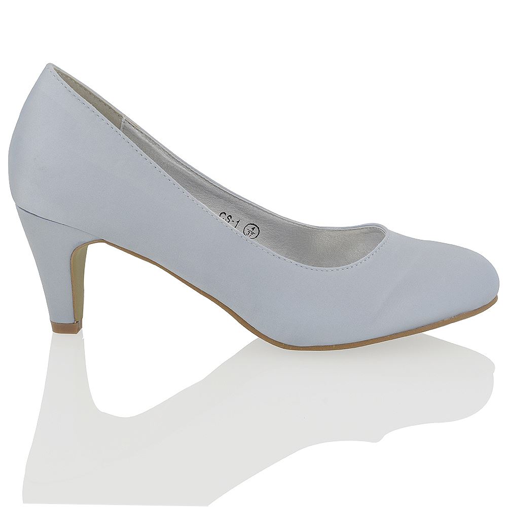 Satin Low Heel Evening Shoes Satin Low Heel Evening Shoes
