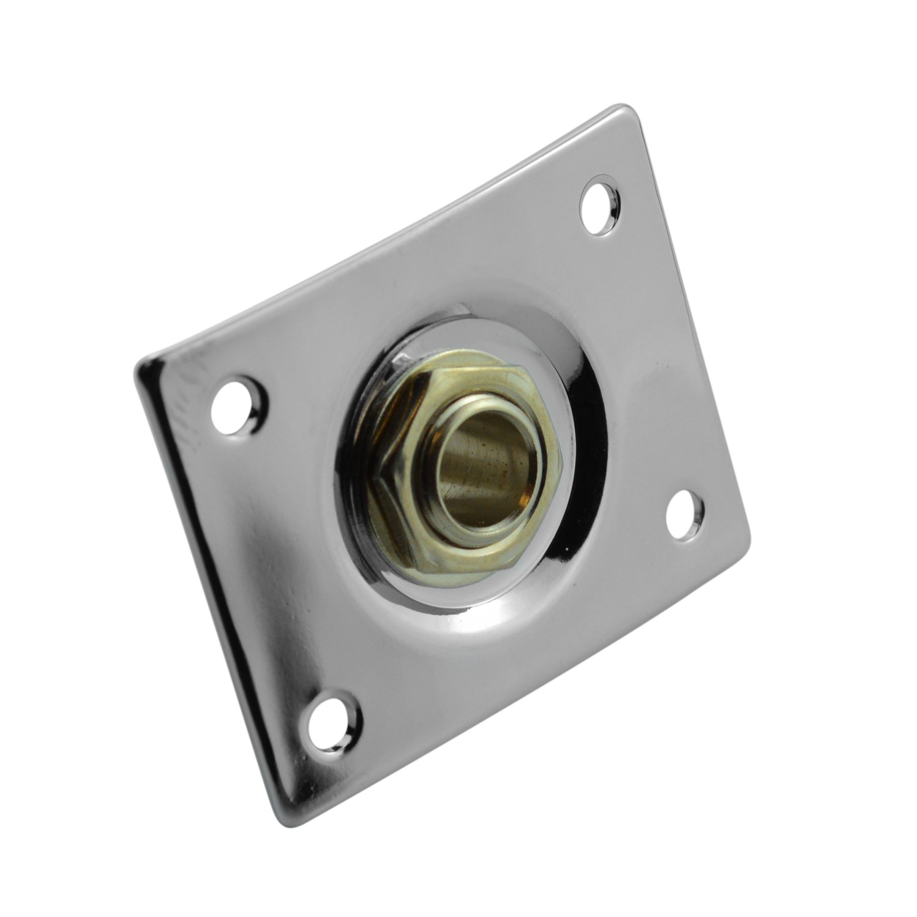 Square Guitar Jack Plate & Socket Assembly Gibson Epiphone Telecaster