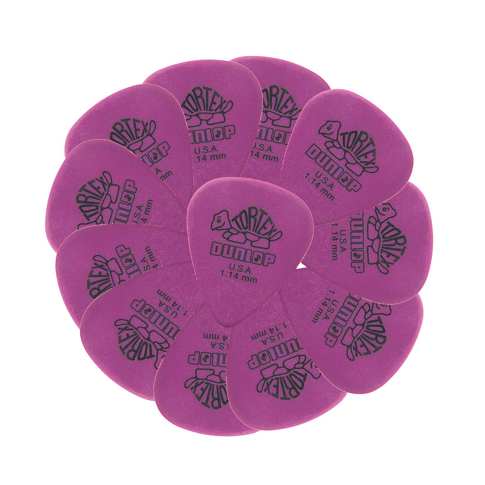 12 Dunlop Tortex Standard Guitar Picks Plectrums - Choose Your Size - Picture 12 of 13