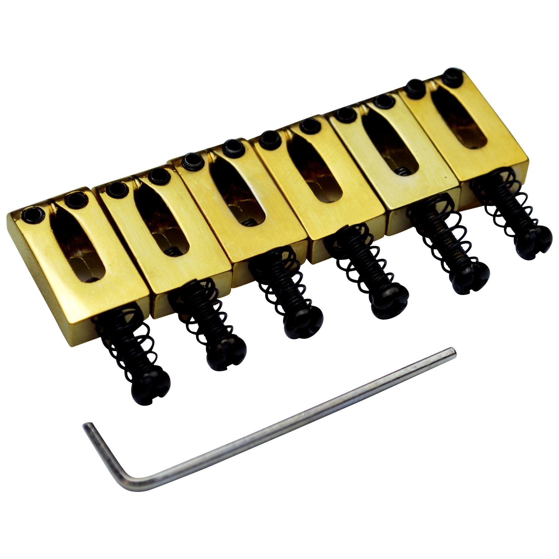 Set of 6 Electric Guitar Saddles for Stratocaster 10.5mm String Spacing