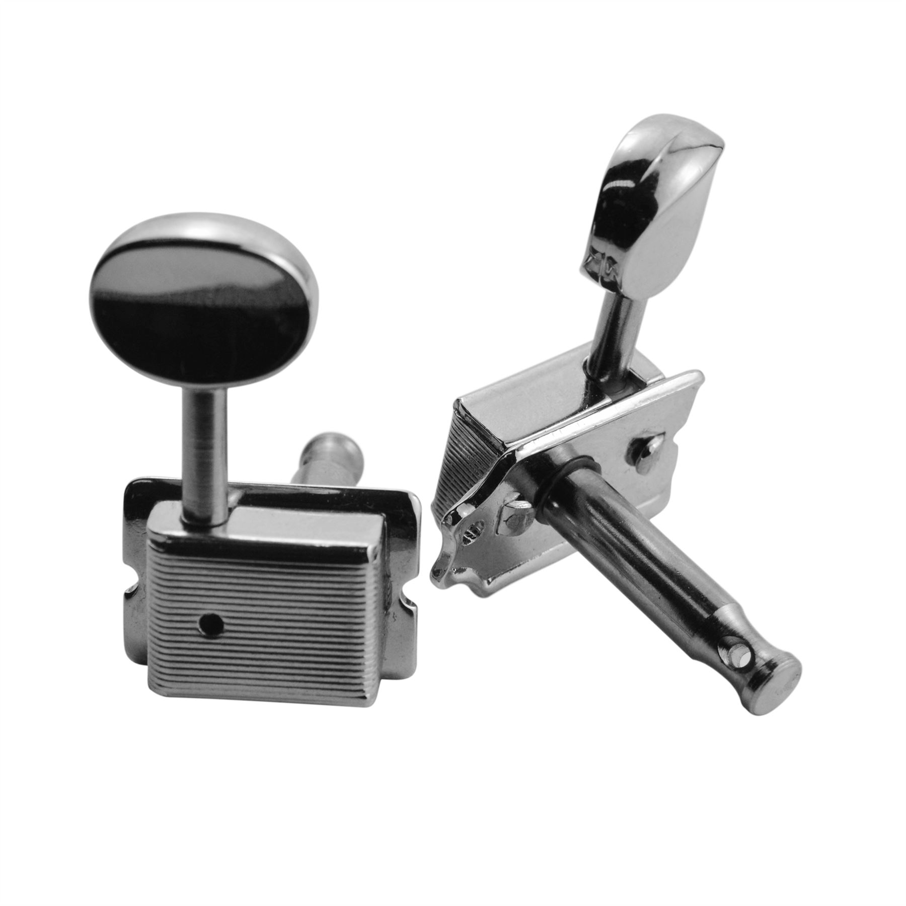 Vintage Kluson Style Machine Heads Tuners 6 in line Solid Post