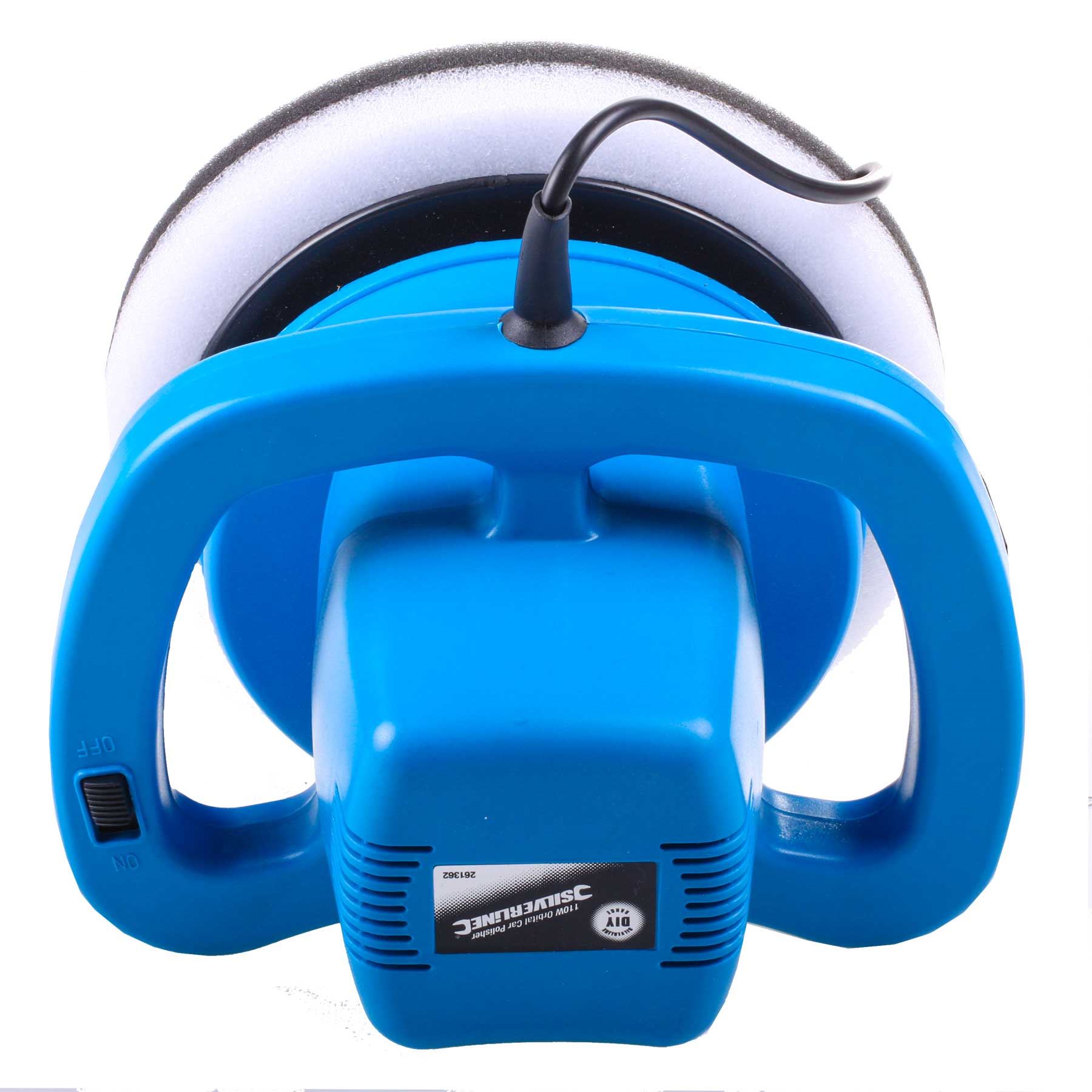 Silverline 110W Electric Orbital Car Van Polisher Polishing Buffer Kit