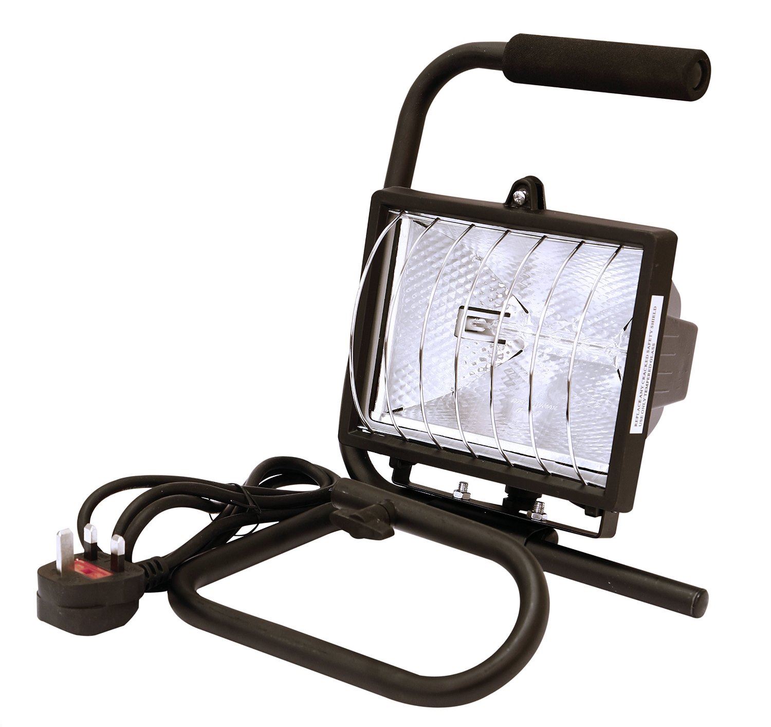 Rolson 400W Heavy Duty Halogen Work Light Portable Garage Floor Lamp eBay
