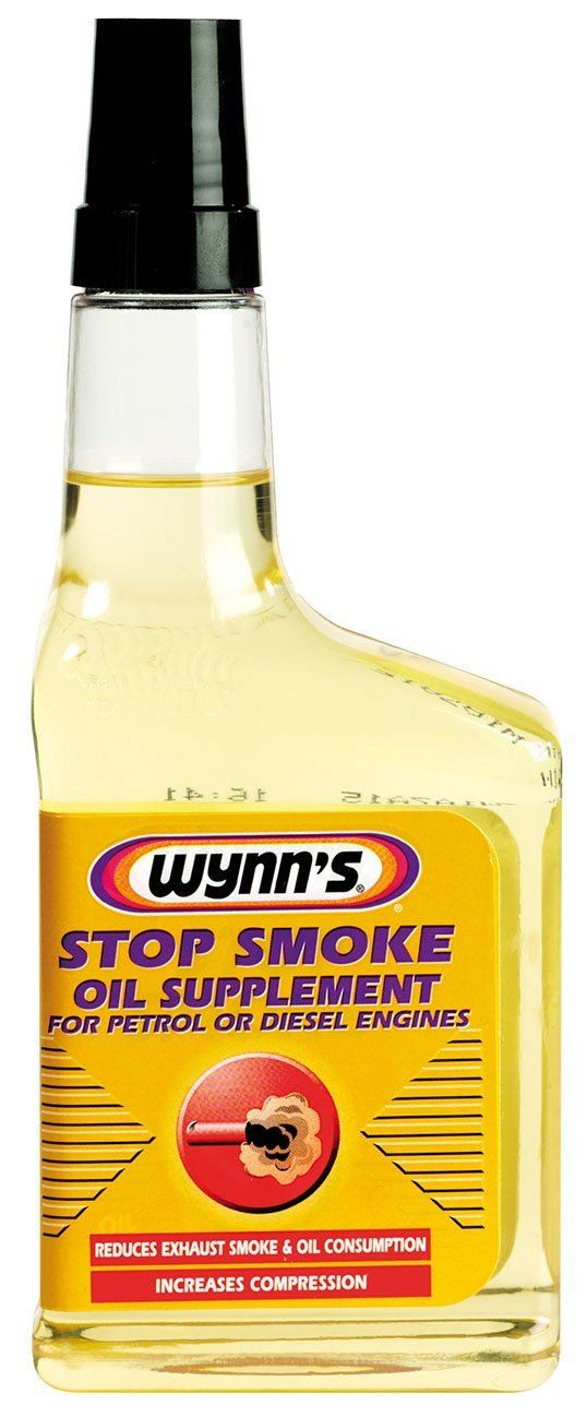 Wynns Stop Smoke OIL ADDITIVE 350ml PETROL & DIESEL ENGINES REDUCE EXHAUST SMOKE