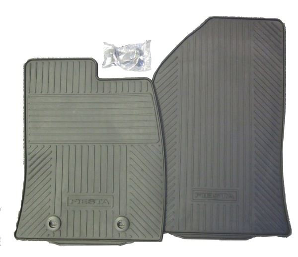 NEW Genuine set of 4 Ford Fiesta MK6 Rubber Floor Mats eBay