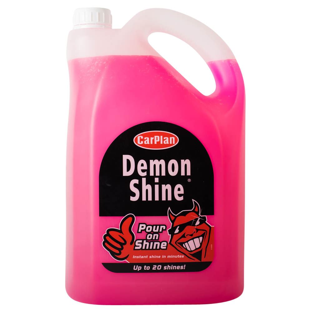 CarPlan Demon Shine Pour On Shine Car Wax Cleaning Polish No Effort 5