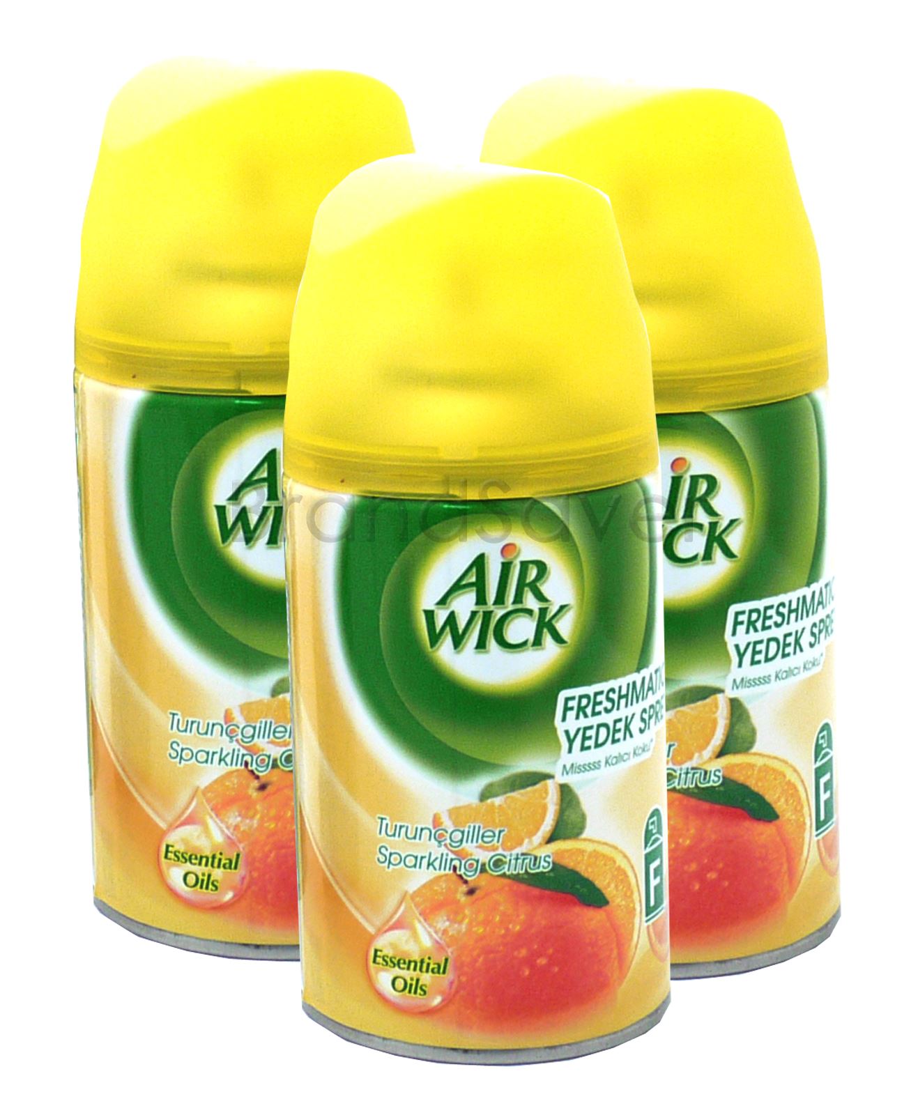 3 x AIRWICK AIR WICK FRESHMATIC MAX AUTOMATIC REFILLS 250ML AIR