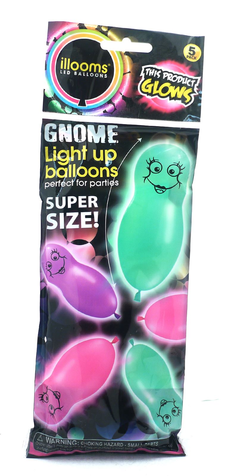 ILLOOMS LIGHT UP BALLOONS LED PARTY BALLOON GLOW EVENT BIRTHDAY