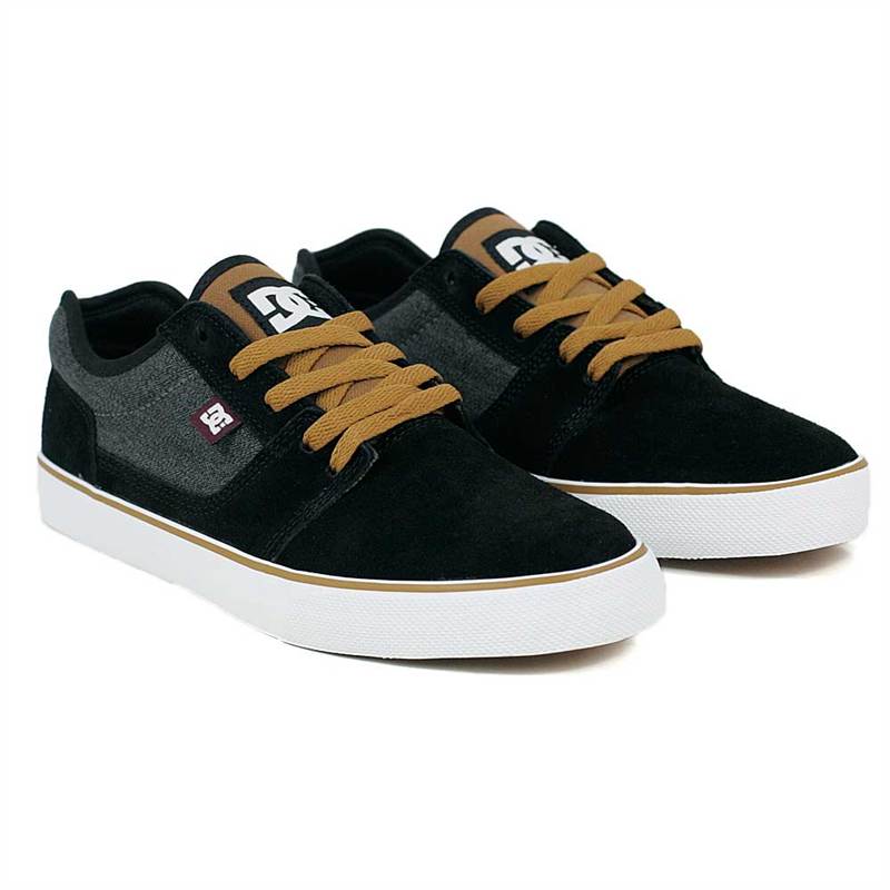 Chaussure Skate Homme DC Tonik Noir/Fauve Baskets Lacets DS Shoe Co | eBay