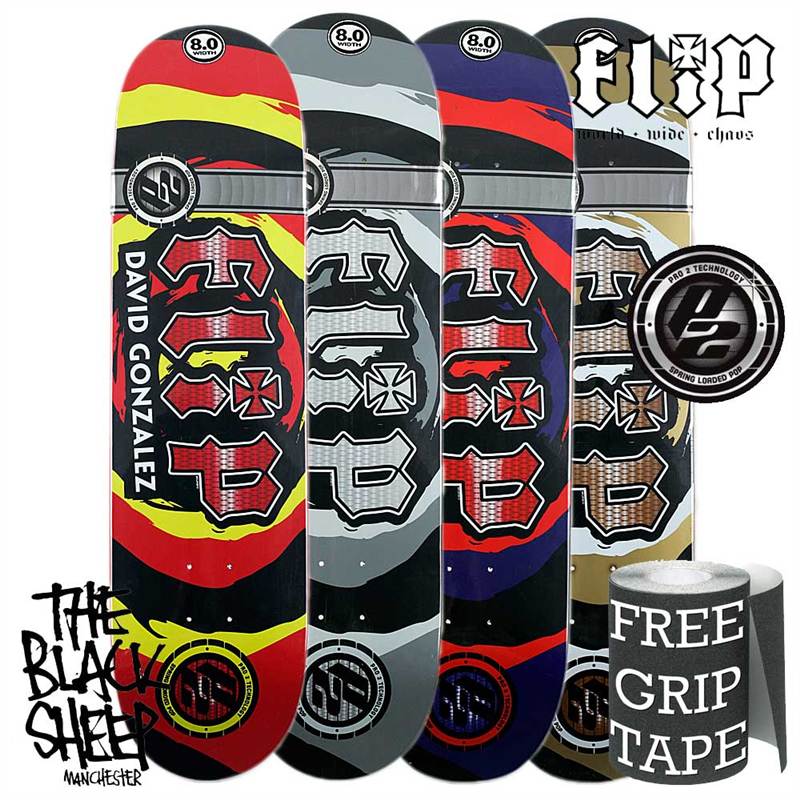 FLIP P2 SPLAT SERIES PRO SKATEBOARD DECKS NEW SKATE STONGER AND LIGHTER