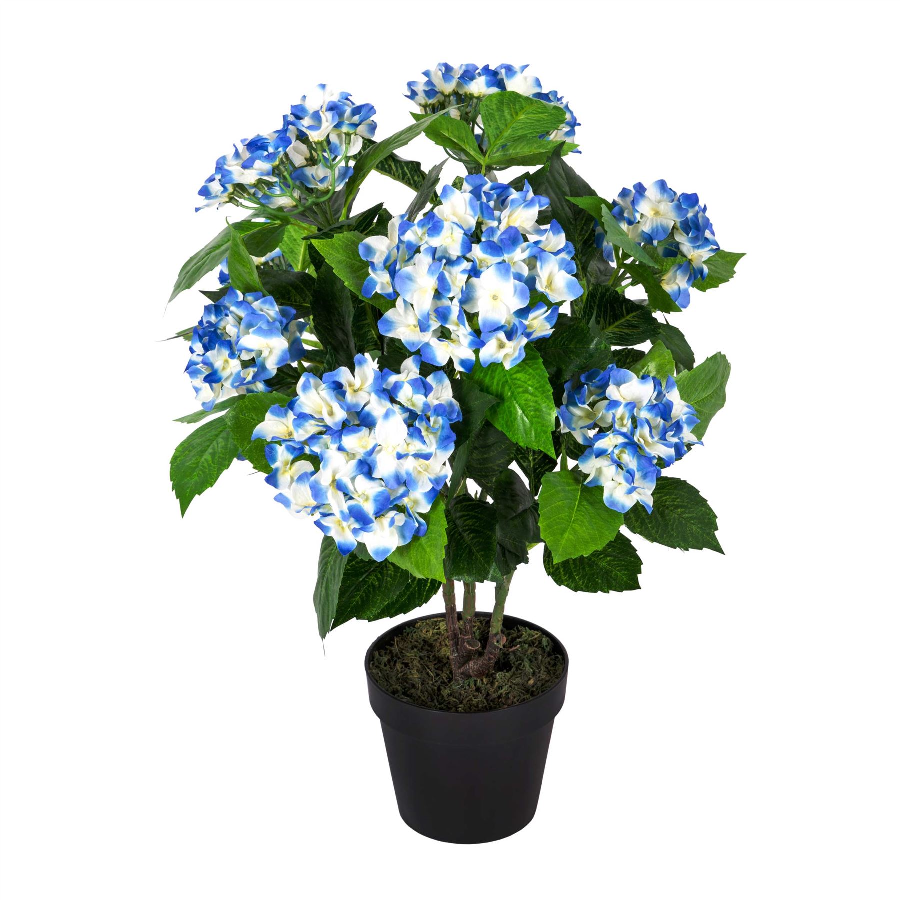 Hydrangea Artificial Plant with Pot for Home Office Indoor Decoration
