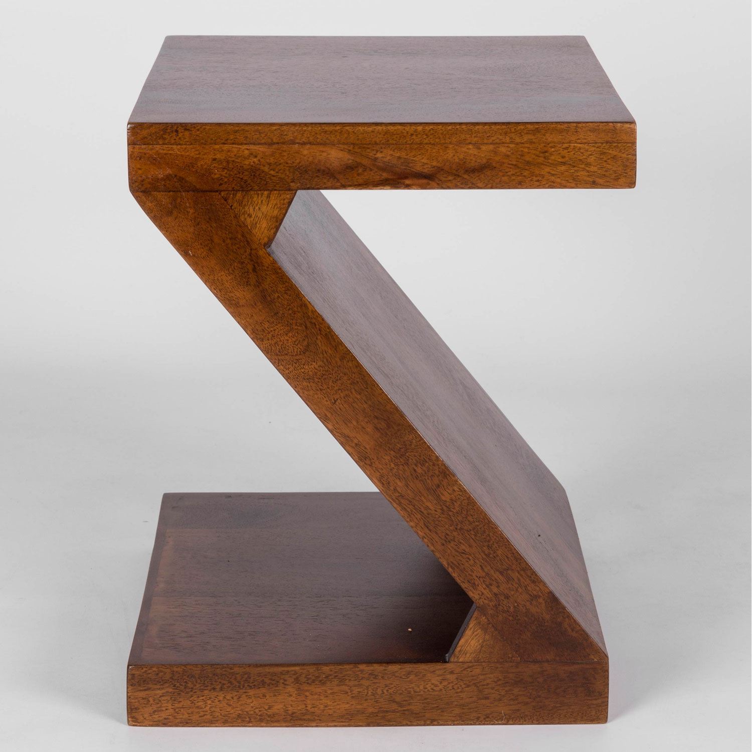 Dakota "Z" Shaped Side / End Table Handcrafted 100 Solid Mango Wood eBay