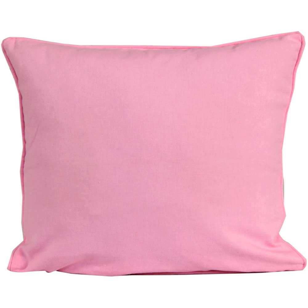 Homescapes 100 Cotton Plain Filled Cushion Covers Square Rectangular Washable eBay