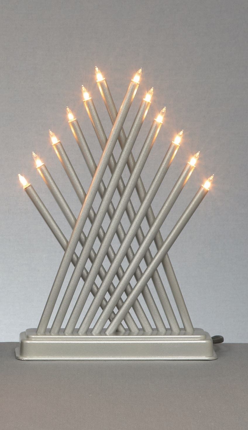 31CM 12 LIGHT UP BULB LED XMAS CHRISTMAS CANDLEBRIDGE CANDLE BRIDGE