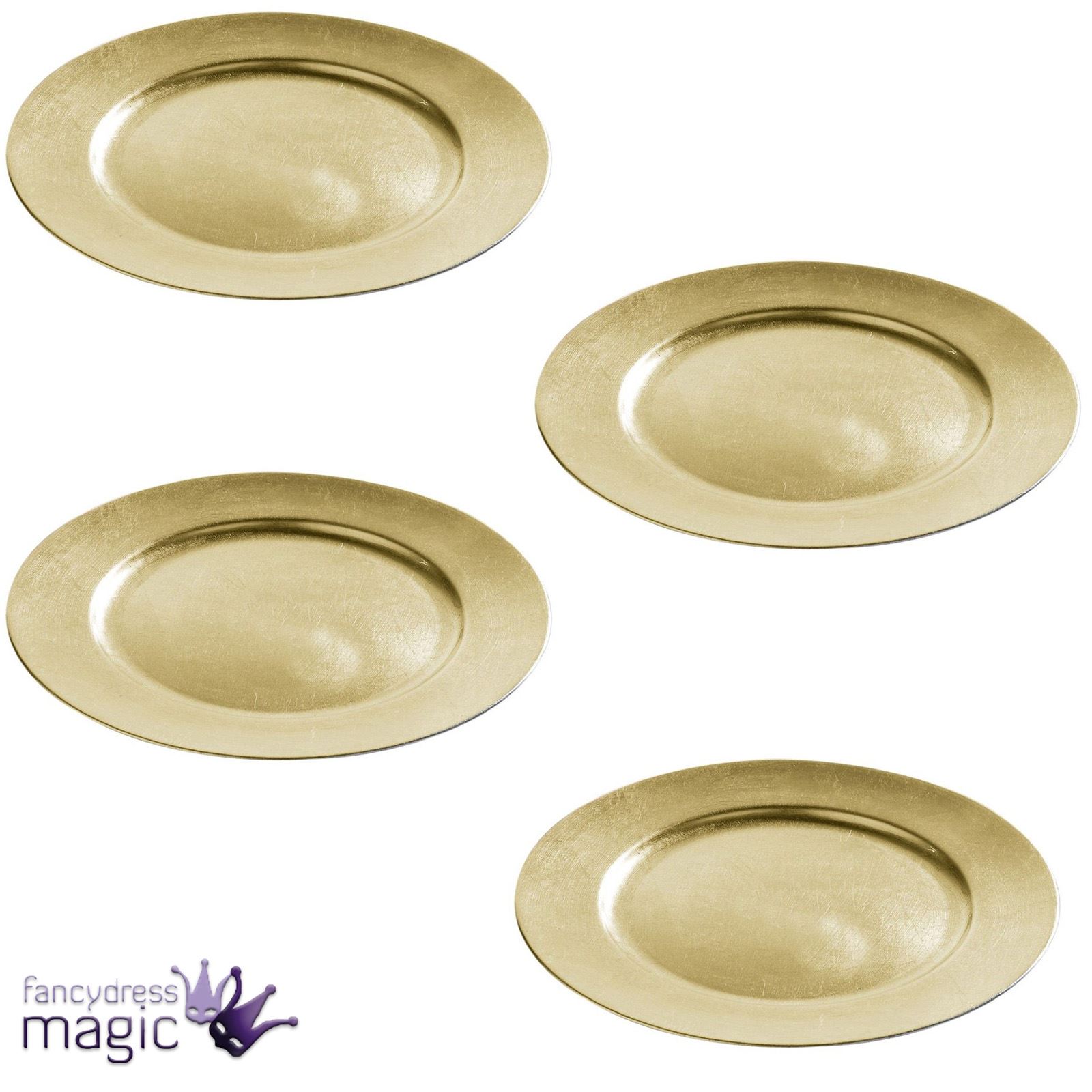 33cm Large Charger Plate Under Hot Plates Christmas Xmas Dinner Table