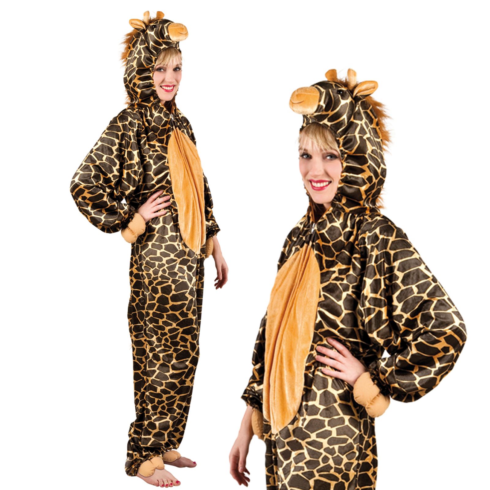 Mens Womens Adult Plush Animal Nature Safari Onesie Fancy Dress Costume