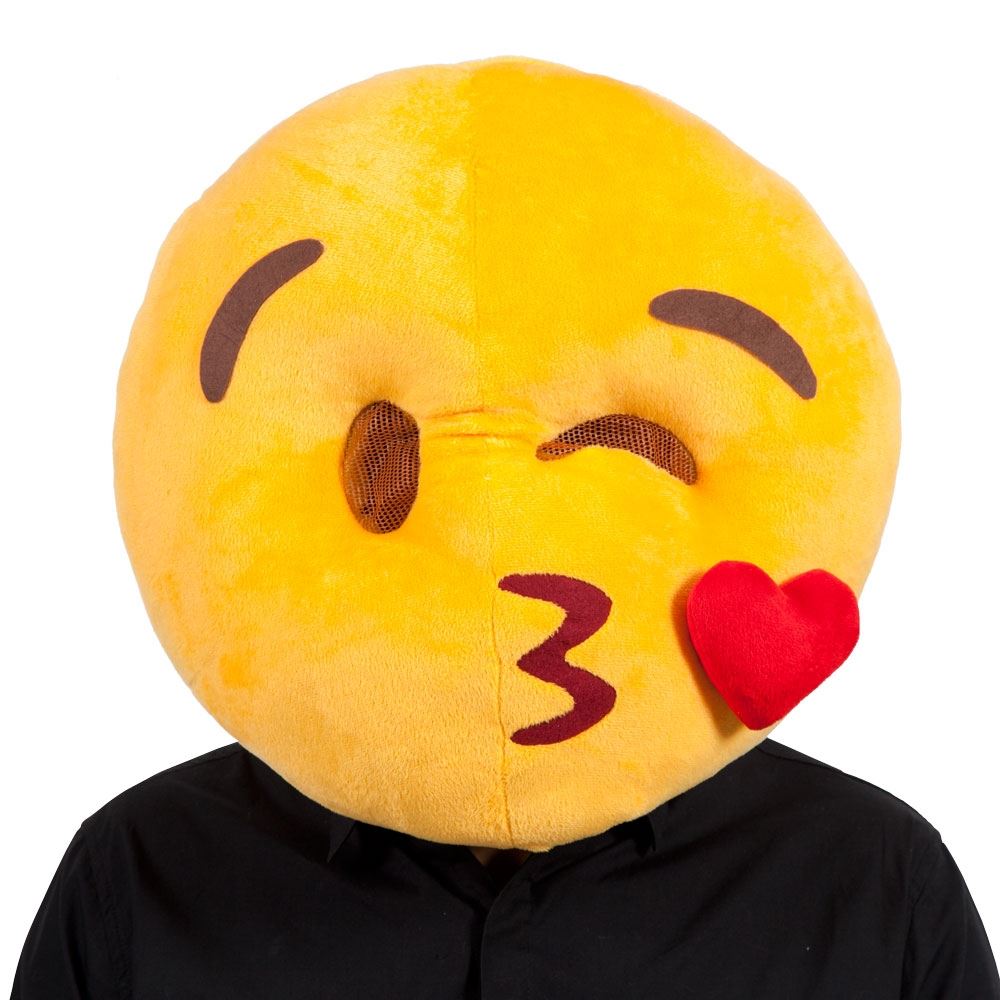 Smiley face adult costume