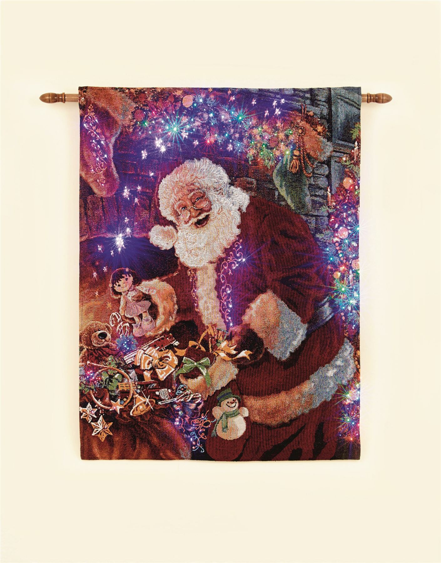 christmas xmas tapestry 90cm x 65cm led wall hanging christmas xmas tapestry 90cm x 65cm led wall hanging