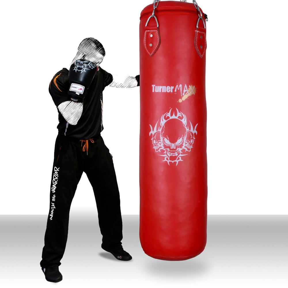 TurnerMAX Heavy Duty Boxing Punch Bag MMA Punching Training Muay Thai