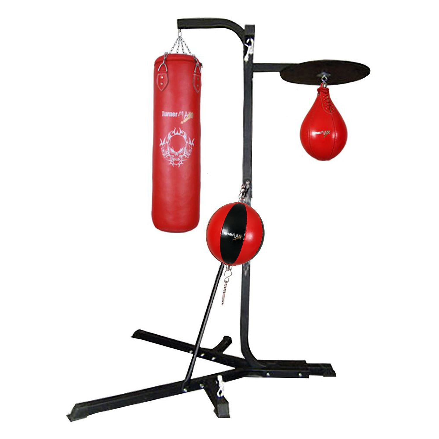 TurnerMAX 3way Stand Punch Bag Speedball Doubleend Ball Boxing MMA Platform eBay